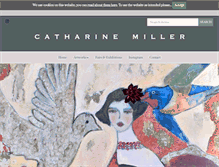 Tablet Screenshot of catharinemiller.com